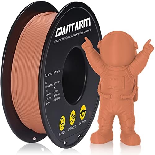 PLA Filament 1.75mm, GIANTARM Classic PLA 3D Printer Filament 1kg Spool White