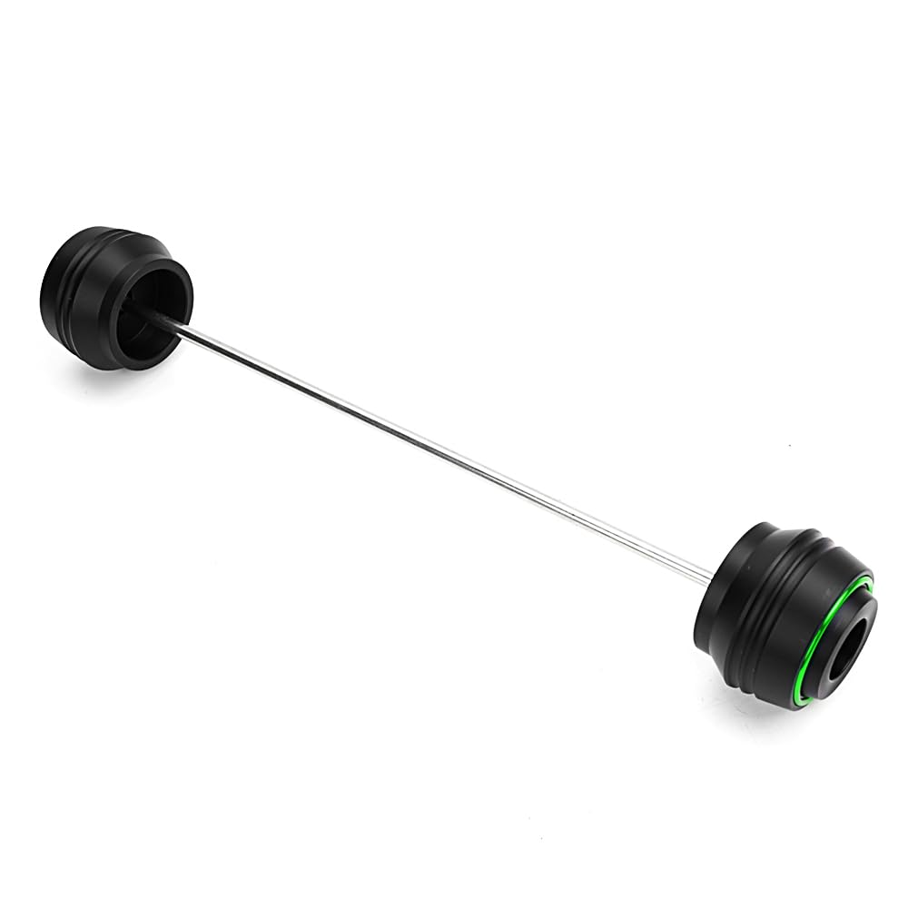 Adapté pour Z900 Z900RS Z900SE Z 900 RS SE 2019-2024 2025 Accessoires de protection contre les chutes pour cadre de moto, patins de protection pour roue avant, fourche d'axe (Vert)