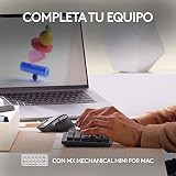 Logitech MX Master 3S para Mac  Rat  n Inal  mbrico Performance con Desplazamiento R  pido  Ergo  8K DPI  Clics Silenciosos  Funciona sobre Cristal  USB-C  Bluetooth  Apple  iPad - Space Grey