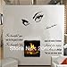 "Audrey Hepburn's Eyes" personnages anglais disant vinyle stickers muraux autocollants de fenêtre décor à la maison