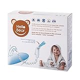 Ducha para Baño de Bebé HELLO BEAR, Ducha multiusos, ideal para bañar a los niños, Se conecta al grifo, en Casa y en Viaje, Adaptador de viaje Addy Incluido, Producto Italiano