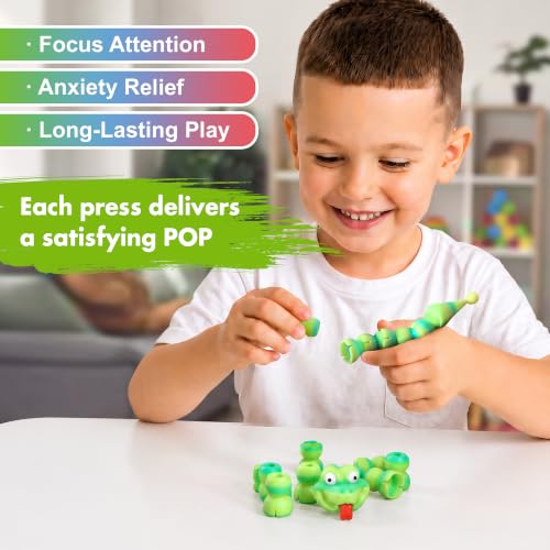3D Printed Articulated Snake Fidget Toy, 18 Segments Flexible Posable Cartoon Snake, DIY Assembly Fake Snake, Sensory Toy Desk Decor & Educational Animal Model Gift (3 Pack - Gradient Colors) - Image 5