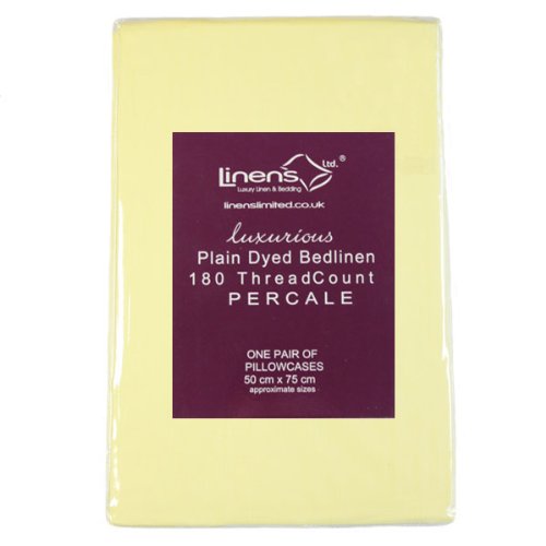 Coppia di federe in Policotone Liscio - in Cotone