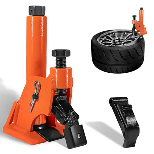 Manual Tire Bead Breaker with Rubber Pad 38-42 Tires Changer Tool Heavy-Duty Tire Repair Tool for ATV Golf Cart Trucks Bus Motorcycles Tractors and More Cars
