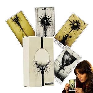 Generisch Horror Tarot Karten Gruseldesign