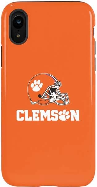 Skinit Pro Phone Case Compatible with iPhone XR - Officially Licensed Clemson University Football Design