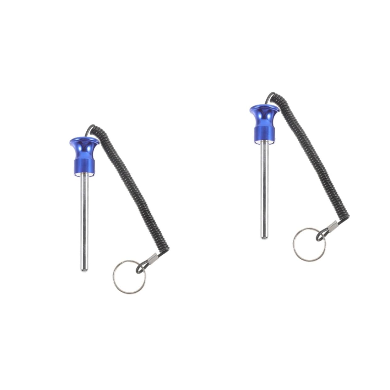 VANZACKWeight Plate Latch Weight Stack Pin Cable Pulley System Loading Pin Weight Stack Bracket Pulley Loading Pin Fitness Loading Pin Gym Pin Barbell Fitness Weight Bolts Aluminum