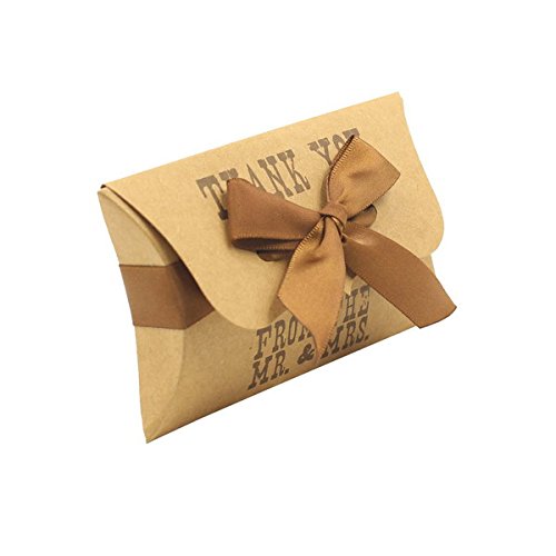 50pz Portaconfetti Cuscino Elegante