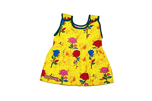 Image of BREEZEWAY Baby Girl's Button Frock (Pack of 5)