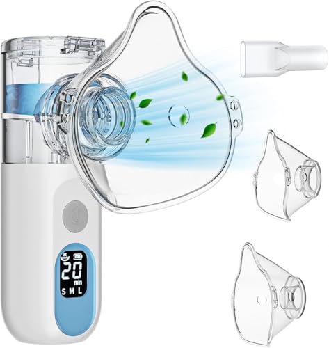 Regulation Name: Nebulizer Rechargeable Nebulizer with Self-Clean Mode, Digital...