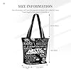 GLOPANTE Women's Monkeys Rock Band Arctic Multi-Sided Tote Bag Shopping and Travel Shoulder Bag Gift for Birthday Teachers' Day #3