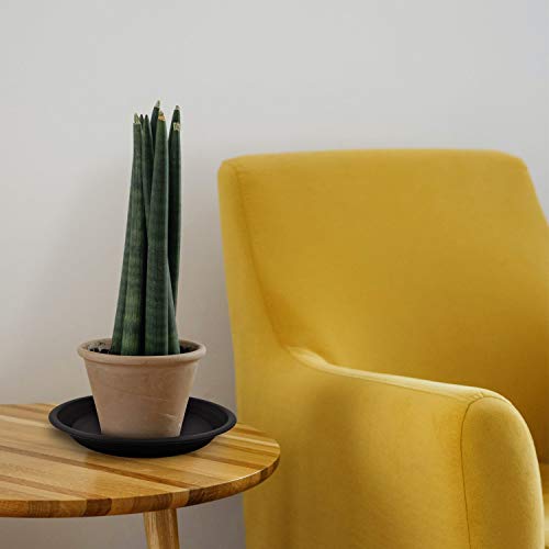 Joyseus Plant Saucer - 12 Inch - 4 Pack Durable Plastic Plant Tray For Plant Pots, Thick Plant Saucer For Outdoor & Indoor Plants #TOP6