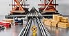 Square Deal Recordings & Supplies Yellow Railroad Crossing Sign Keychain – 1.5 Inch Mini Replica – Made in USA #3