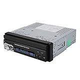 【AVANZADO】 Este estéreo para automóvil admite llamadas Bluetooth, reproducción de música Bluetooth y entrada de video invertida, y garantiza la prioridad de inversión. Admite letras LRC, pantalla ID3 y función de exploración de imágenes (JPEG y otros formatos). Este estéreo para automóvil también está equipado con una pantalla táctil de 7 pulgadas de alta definición y una interfaz de menú dinámico.