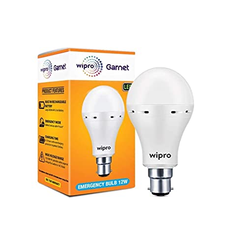Image of Wipro 12 watt LED emergency blub