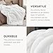 Bedsure GentleSoft Fluffy White Throw Blanket, White Decor Fuzzy Gifts for Women, Soft Cozy Furry Sherpa Fleece Plush Thick Warm Shaggy Faux Fur Throw Blanket for Couch, Bed, Camping, Travel, 50x60