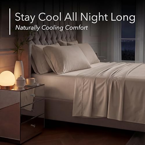 Decolure King Sheet Set Taupe thumbnail 3