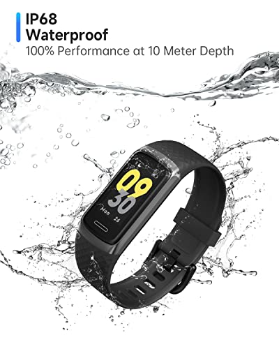 Toobur Fitness Tracker Watch With Heart Rate/Blood Oxygen/Sleep Monitor 14 Sport Modes Ip68 Waterproof Step Counter Android & Ios Compatible Activity Wrist Band For Men Women Ladies #TOP5