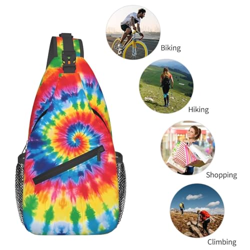 Mochila Sling Negro para Senderismo y Uso Diario miniatura 5