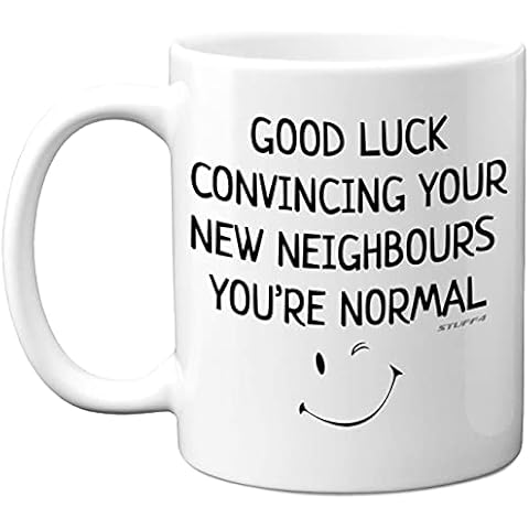 Good Luck Neighbours Coffee Mug Gift Cover