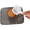 Emson Multi-Functional Handheld Round Fruit Slicer Kiwi Tomato Mushrooms Slicers Salad Slicer Fruit Vegetable Slicer Kitchen Tool in White