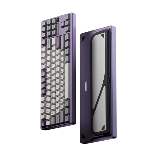 Image of EVO80 Mechanical Keyboard (Anodized Tyrian, FR4 + Azure Switches)