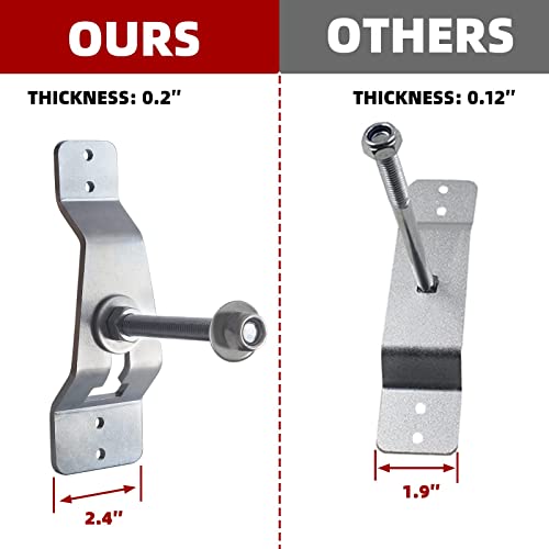 image for Adamoss Wall Mount Spare Tire Carrier Mount for Trailer,Spare Tire Car