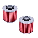 145 Oil Filter For Yamaha YFM700 Raptor 700 R 06-21 / XVS650 V Star 650 Classic Silverado Custom