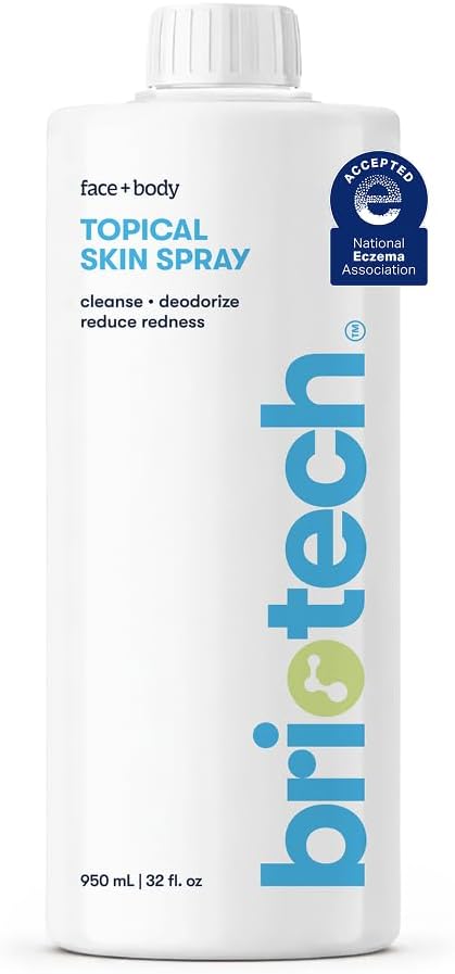 Topical Skin Spray, Pure HOCl, Tattoo & Piercing Aftercare, Sea Salt Cleansing Solution, Natural Saline Toner, Hypochlorous Acid Facial Mist, Skin Care Relief for Bumps Scars & Blemishes