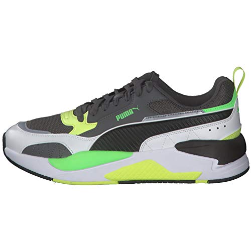 PUMA PUMA X-Ray 2 Square Regular Castlerock Black Fizzy Yellow Size US Women 7 - EU 37,5