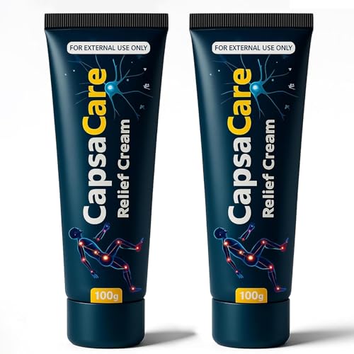 QUZOYU Capsacare Neuropathy Relief Cream Contains Capsaicin Arnica Menthol Msm and Glucosamine Suitable for Feet Hands Legs Muscles Joints and Waist Fast Absorption Mild & All Natural