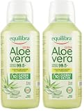 Equilibra Integratori Alimentari, Aloe Vera Extra 99,5%, Integratore Aloe Vera da Bere Puro o Diluito, Aloin Free, Detox, Pura Polpa, Senza Aggiunta di Acqua, Prodotto Vegano, Senza Glutine, 500 ml