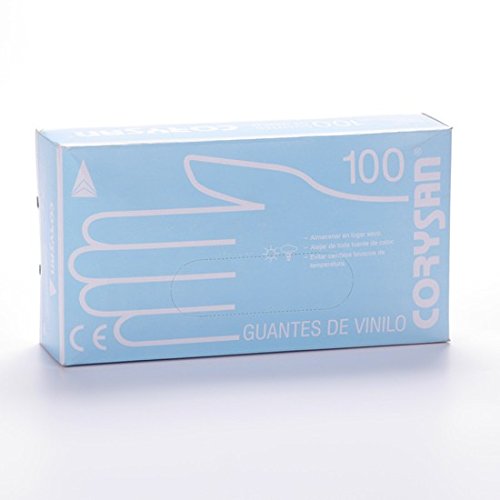 CSTLL GUANTE VINILO CORYSAN MED 100 UNI
