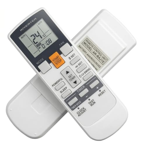 Image of K2 Remotes Compatible for O General Split Inverter AC Remote (AC-107A) - LCD Display Replacement Remote | 5 Year Warranty | Works Only When Old Remote Matches