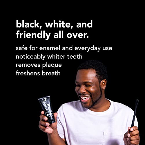 Hello 1270 Activated Charcoal Epic Teeth Whitening Fluoride Free Toothpaste And Toothbrush thumb #4
