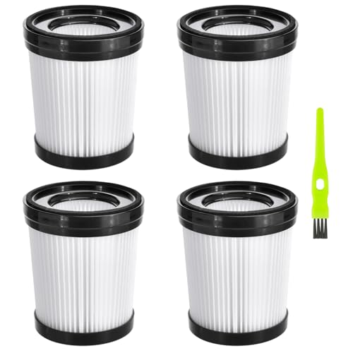 4 Stück Ersatzfilter für Lubluelu 202 HEPA-Filter für Oraimo OSV-102,für Besswin W26,für VacLife VL732, HEPA-Filter für FSV001/ FSV101 / Lubluelu 202 Staubsauger Hepa-Filterteile