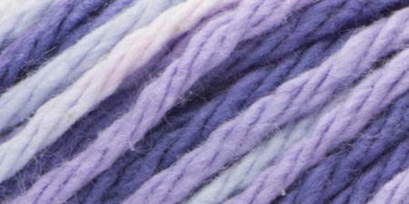 Image of Lily Sugar'n Cream Super Size Ombres Yarn, 3 oz, Purple Haze Ombre, 1 Ball