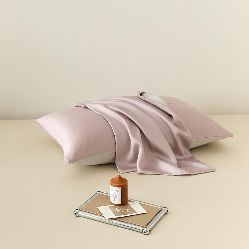 Taies d'oreiller Tencel Lanzin bleu drap de lit rectangulaire linge de nuit 48x74