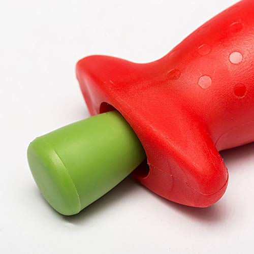 Honorall Descascador de morango Slicer Stem Remover Corer para Morangos Tomates Caqui Cereja