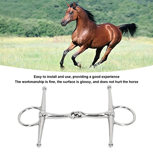 Stainless Steel Horse Snaffle Bit - Image 2
