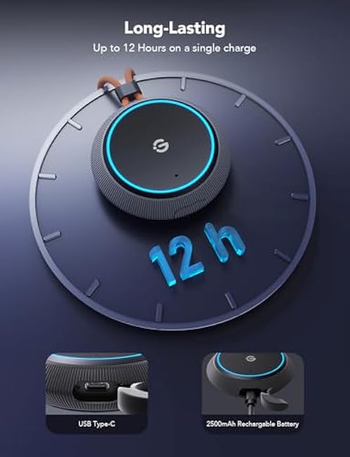 Govee Outdoor Light Show Box, 22 Music Modes and 20 Scene Modes, Bluetooth Smart Group Control 10 Devices, IP65 Waterproof, Battery Powered, USB Charged, Supports Govee Smart Color Lights