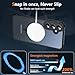 OWKEY Galaxy A15 5G Phone Case,Magnetic Samsung Galaxy A15 5G Case for Magsafe with Tempered Glass Screen Protector,[Shockproof Military] Translucent Back Slim Bumper Cover Samsung A15 5G case, Black