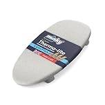 Minky Table Top Ironing Board, Therma-lite Board, LumiFlex Cover, Compact Iron Table, Non-Slip Folding Legs, Lightweight, 70 x 34cm, UK Manufactured