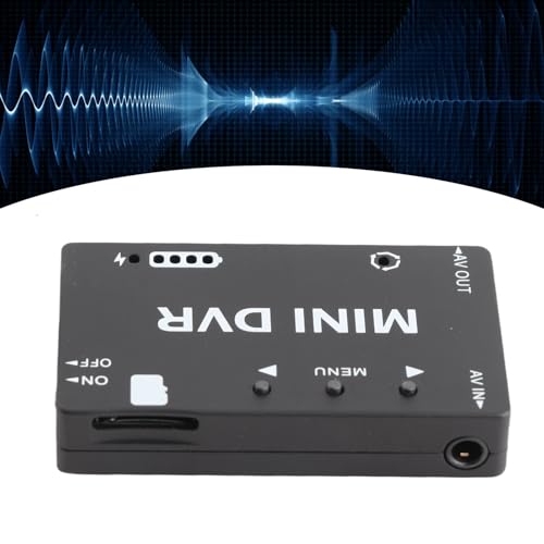 Dilwe Módulo de Grabadora de Video RC, Módulo Mini RC DVR Video NTSC PAL Conmutable Batería Incorporada Video Audio Módulo de Grabadora de Video RC