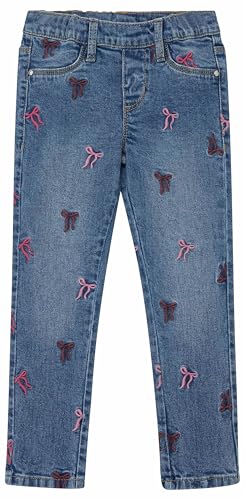 Pantalon fille bleu 122 cm idéal pour l'école et les jeux