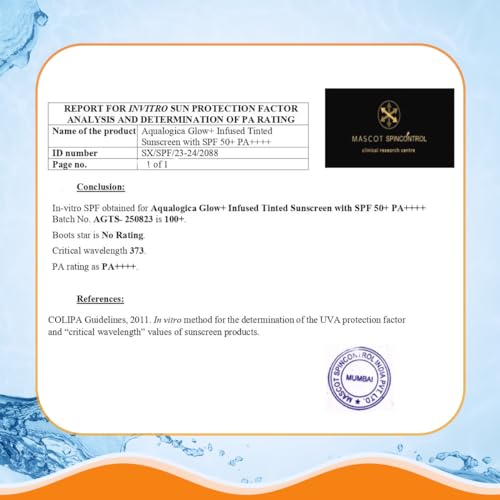 Aqualogica Glow+ Tinted Sunscreen SPF 50+ 50g - Image 7