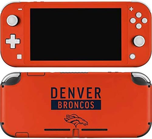 Skinit Decal Gaming Skin Compatible with Nintendo Switch Lite - Officially Licensed NFL Denver Broncos Design