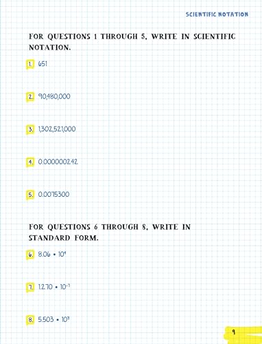 The Big Fat High School Algebra 1 Workbook: 400+ Algebra 1 Practice Exercises (Big Fat Notebooks) - Image 3