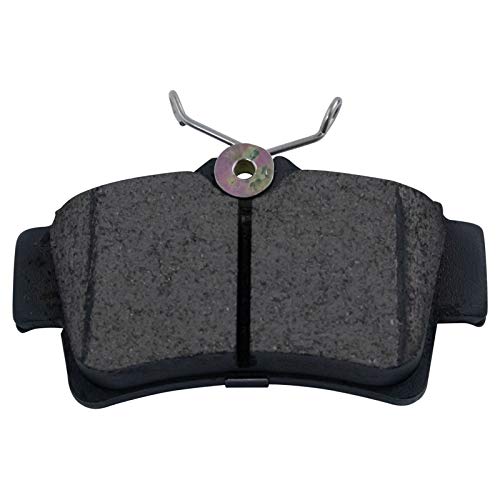 Image of TRQ Rear Performance Brake Pad & Rotor Kit, with Chemical Kit Ceramic Premium G-Coated Compatible with 1994-2004 Ford Mustang