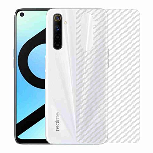 Image of Compatible with Oppo Realme 6I Back Screen Protective Film Carbon Fiber Skin Transparent Screen Guard Sticker